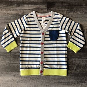H&M Striped Cardigan